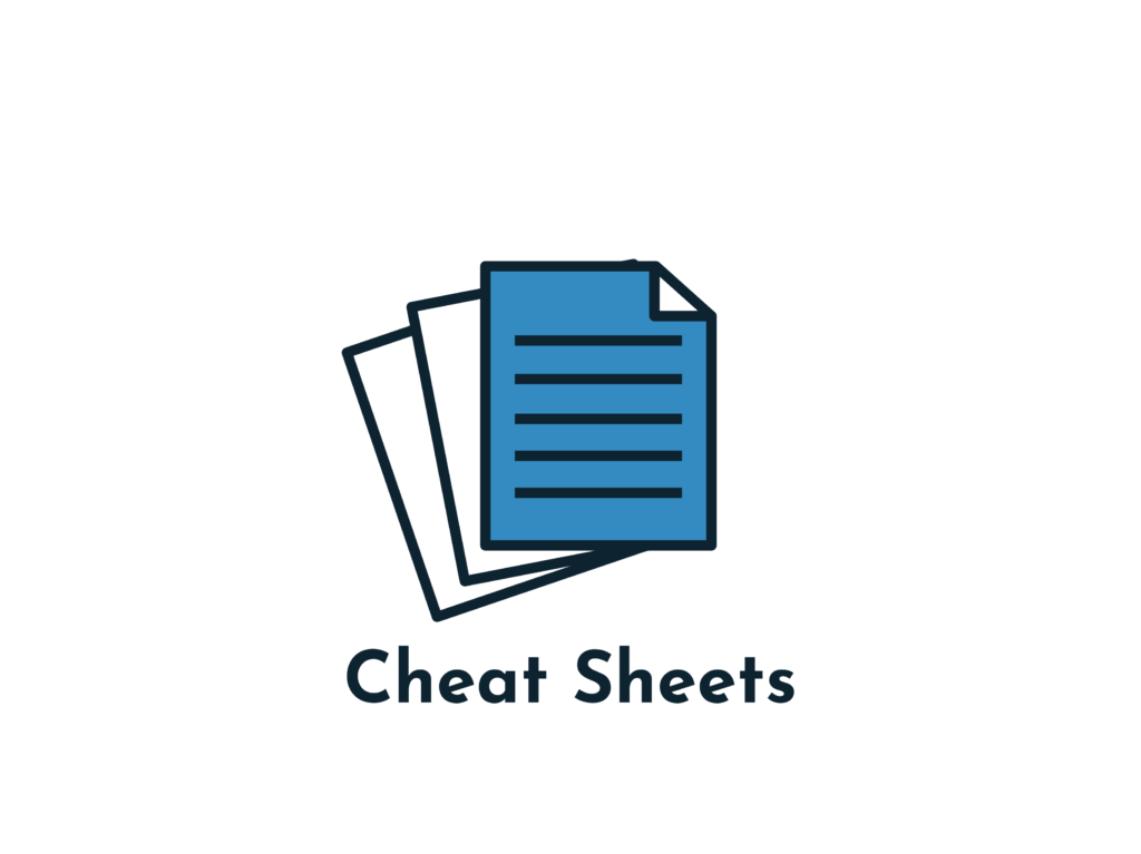 Cheat Sheets Icon